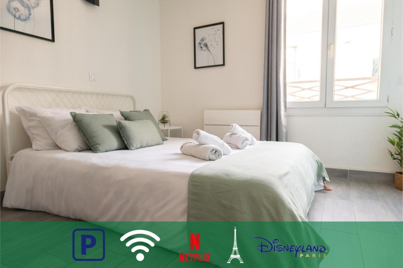 Fabulous Appartement - Disneyland & Paris بوسي سان جورْج المظهر الخارجي الصورة